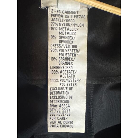 Vintage 90s Long Black Velvet Sleeveless Maxi Dress Womens 14 Goth Whimsigoth - Picture 5 of 5